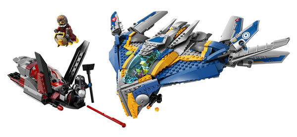 LEGO Guardians of the Galaxy : 76021 The Milano Spaceship Rescue 