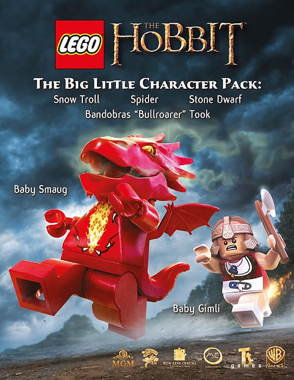 lego hobbit big little pack