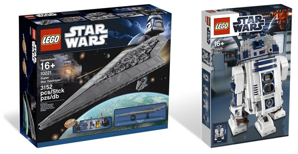 10221 Super Star Destroyer & 10225 R2-D2