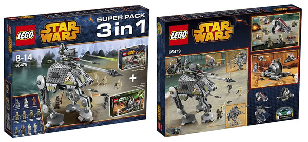 LEGO Star Wars 66479 Super Pack 3 in1 