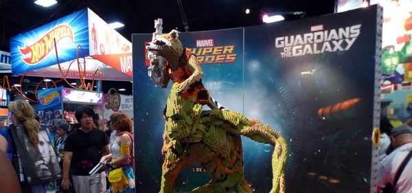 lego booth gotg