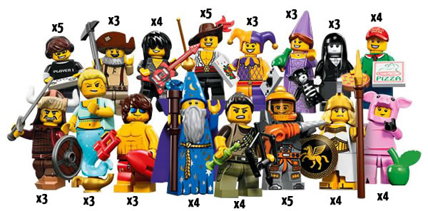 71007 Collectible Minifigures Series 12