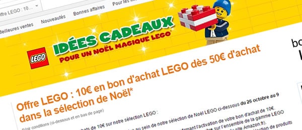 amazon offre LEGO