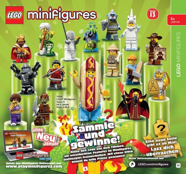 71008 Collectible Minifigures Series 13