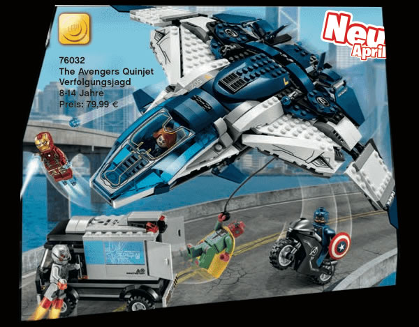 76032 Avengers Quinjet Chase