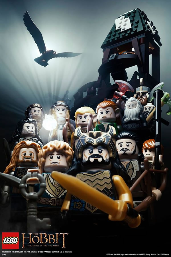 lego hobbit poster