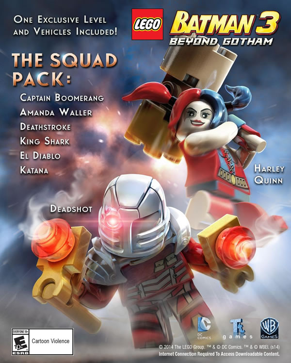 LEGO Batman 3 : Beyond Gotham - The Squad Pack