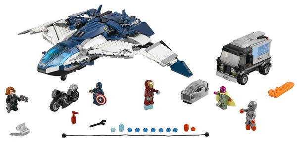 76032 The Avengers Quinjet City Chase