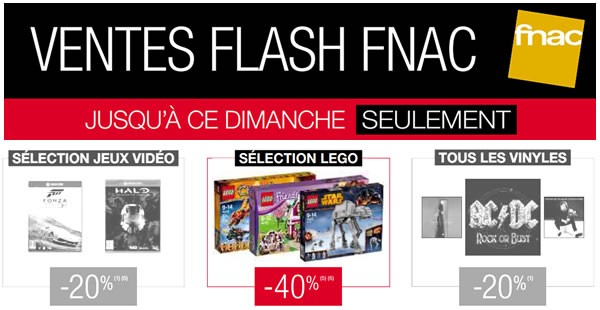 ventes flash fnac