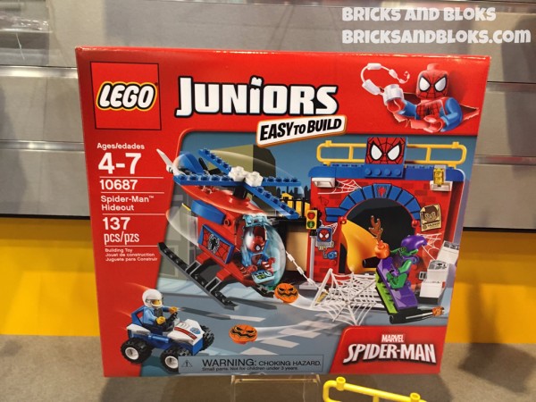 10687 LEGO Juniors Spider-Man Hideout