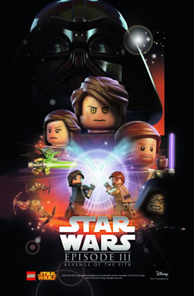 LEGO Star Was Movie Poster Episode 3 280