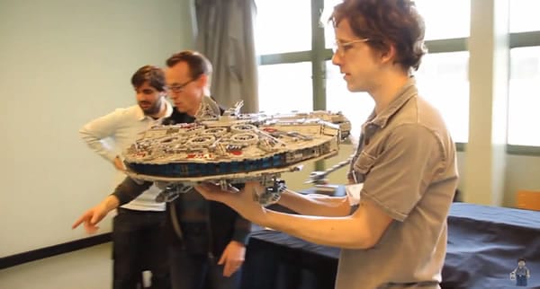 briquefan teasing millennium falcon