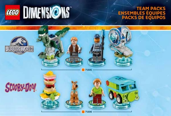 LEGO dimensions packs jurassic world