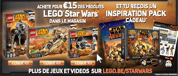 disney be promo inspiration pack lego