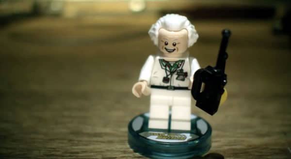 doc brow lego minifigure