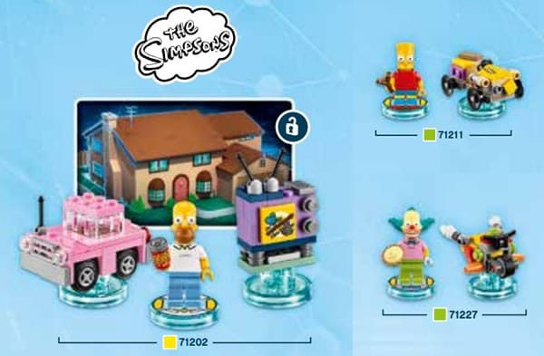 lego dimensions simpsons packs