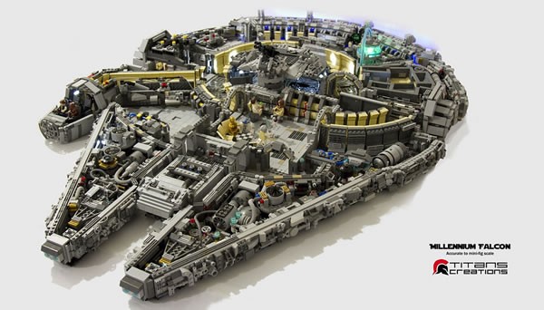 millennium falcon moc 2015