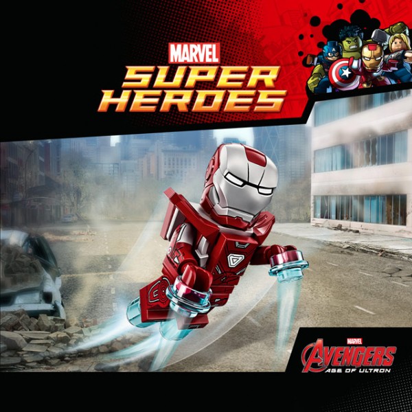 LEGO Marvel Avengers Dreamland Bonus : Iron Man Silver Centurion