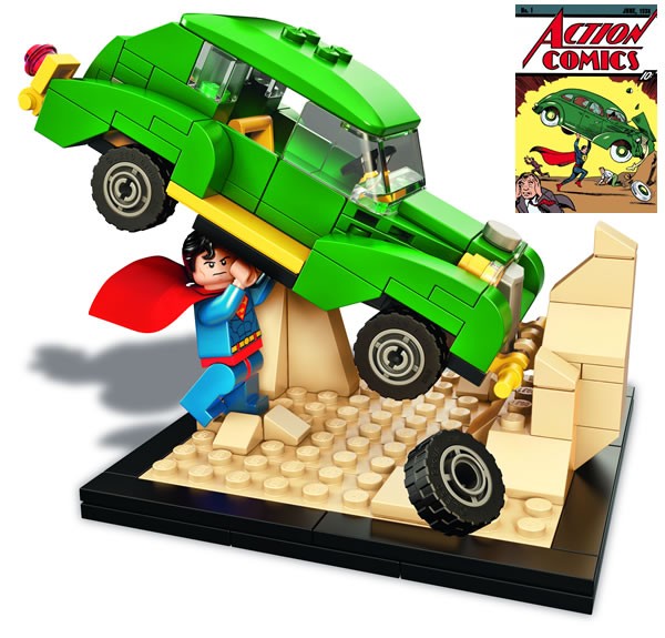 SDCC 2015 LEGO DC Comics Super Heroes Action Comics #1 Exclusive Set