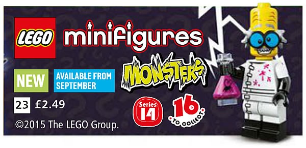 71010 minifigures series 14 monsters