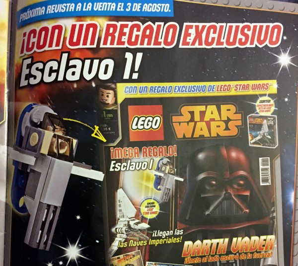 lego star wars magazine prochain numero slave one