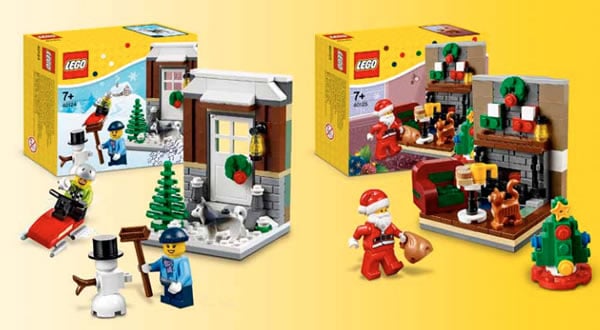 LEGO Seasonal 2015 : 40124 Winter Fun & 40125 Santa's Visit