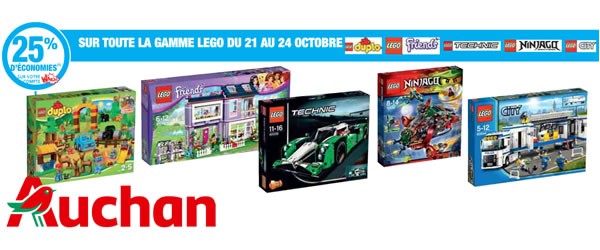 auchan 25 remise octobre 2015