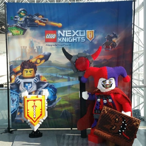 nexo knights comic con 2015