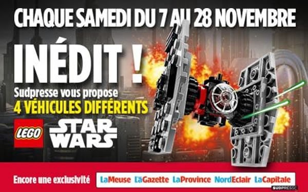 belgique offre polybags star wars