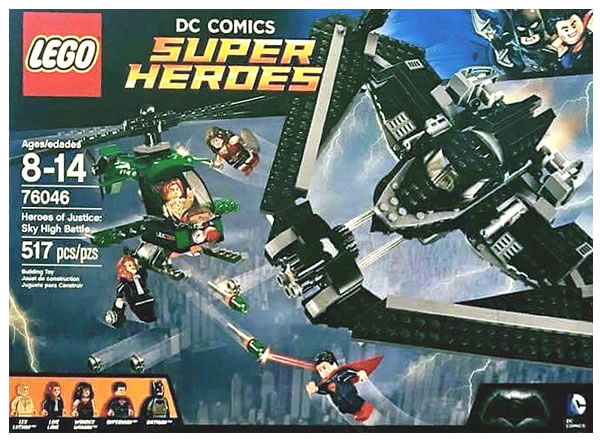 LEGO DC Comics - 76046 Heroes of Justice : Sky High Battle