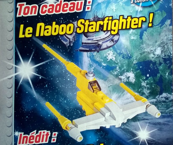 Magazine LEGO Star Wars : Un Naboo Starfighter avec le N°9