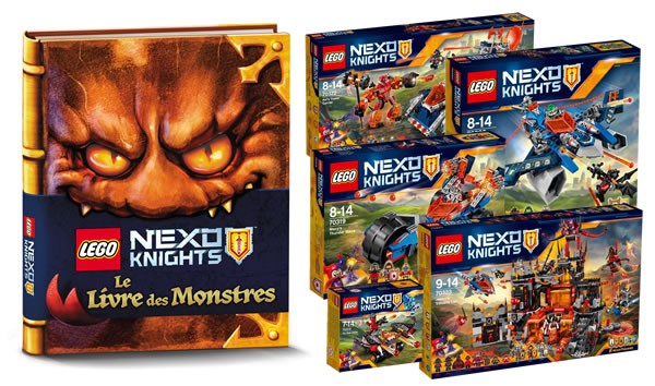 lego nexo knights summer sets 2016