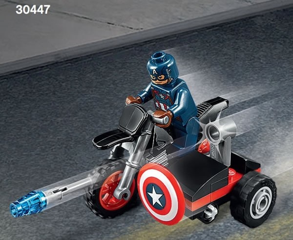 30447 Captain America's Motorcycle 