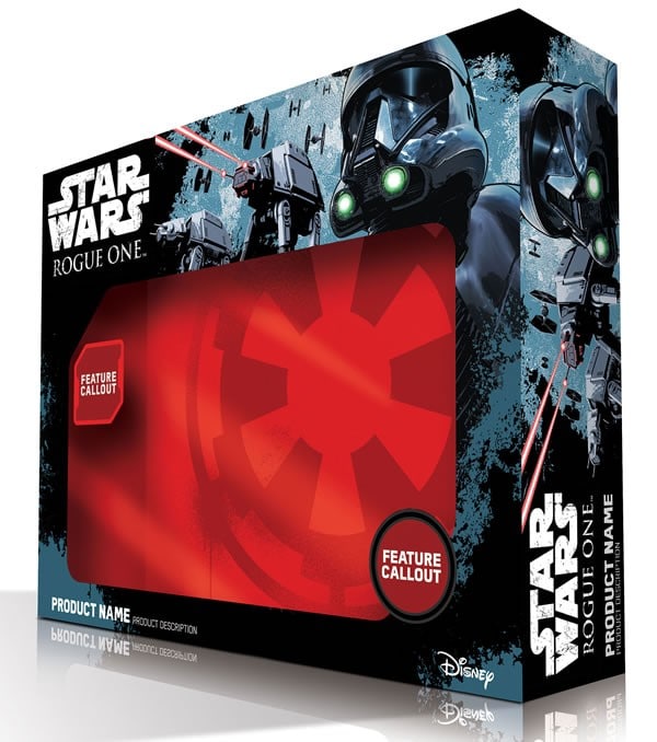 Rogue One official product packaging