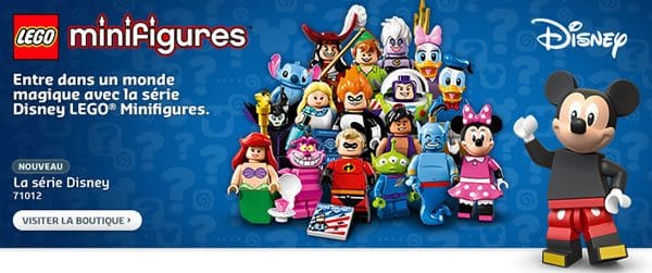 71012 LEGO Disney Collectible MInifigures Series