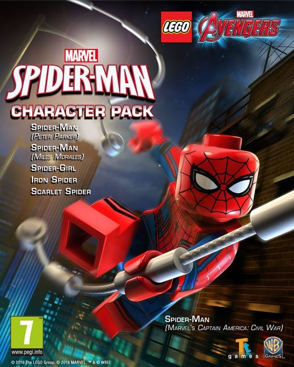 LEGO Marvel Avengers - Spider-Man Character Pack