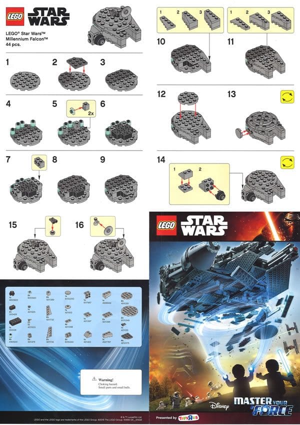 LEGO Star Wars Millennium Falcon @Toys R Us