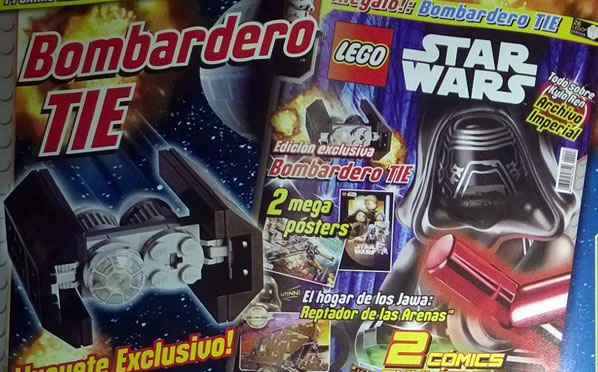 LEGO Star Wars Magazine - Issue #13 July 2016 - Tie Bomber