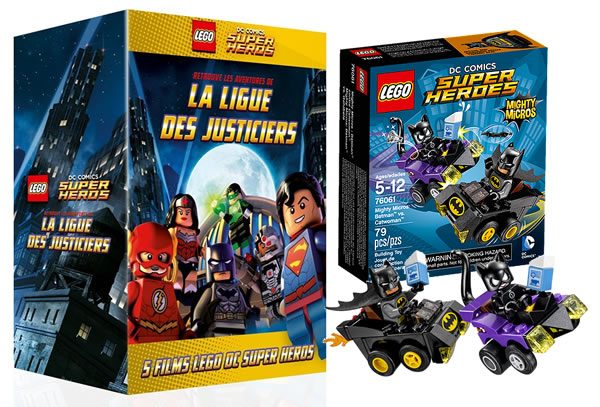 coffrets films lego dc comics mighty micro 76061 offert