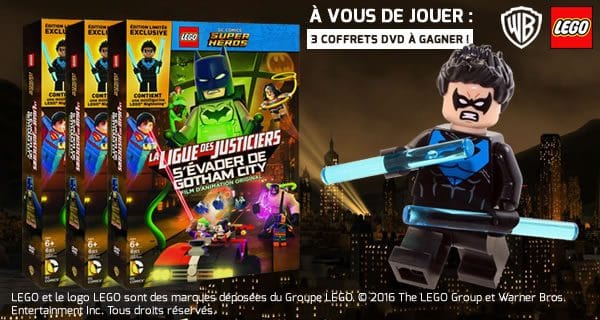 concours lego warner bros dvd justice league gotham nightwing