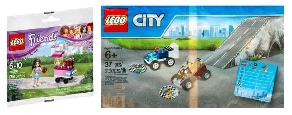 LEGO Friends 30396 Cupcake Stall & LEGO City 5004404 Police Chase