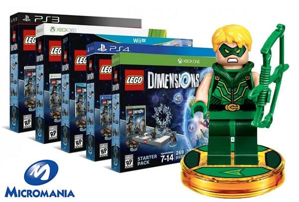 offre speciale micromania green arrow lego