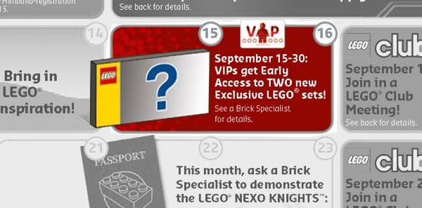 vip exclusive sets early access september 2016 lego