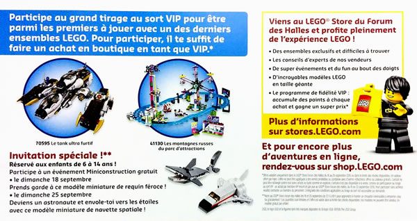 invitation lego grand opening store les halles paris 2016