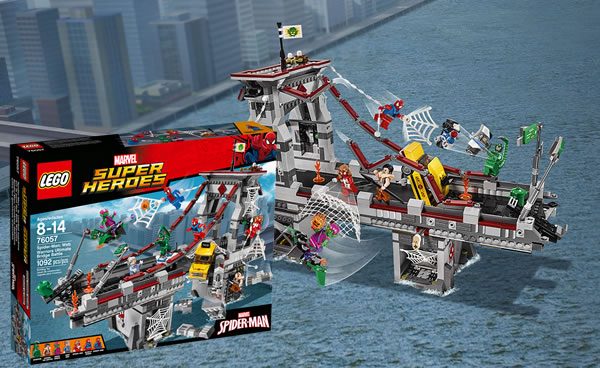 76057 Spider-Man : Web Warriors Ultimate Bridge Battle