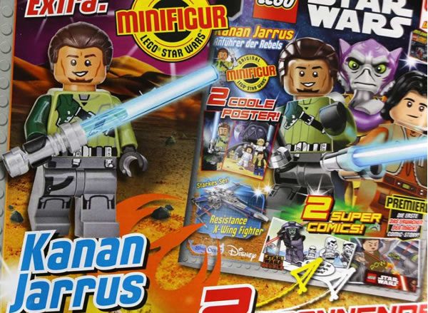 lego star wars magazine decembre 2016 minifig kanan jarrus