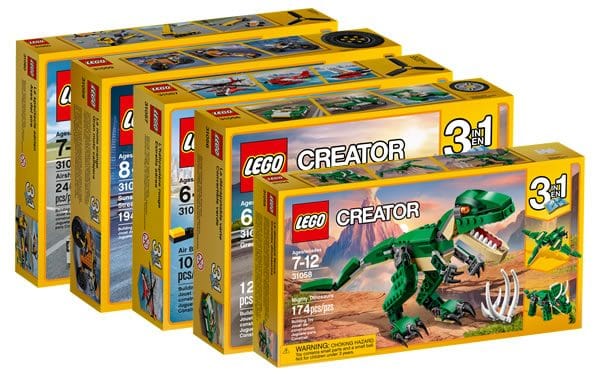 nouveautes lego creator 2017