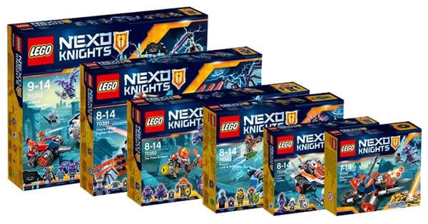 Nouveautés Nexo Knights 2017 : les visuels officiels