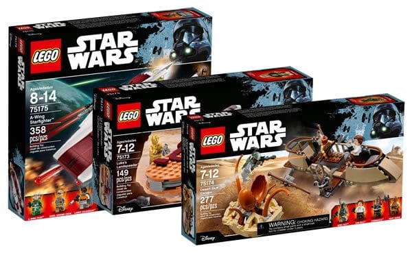 Nouveautés LEGO Star Wars 2017 : Encore des visuels officiels