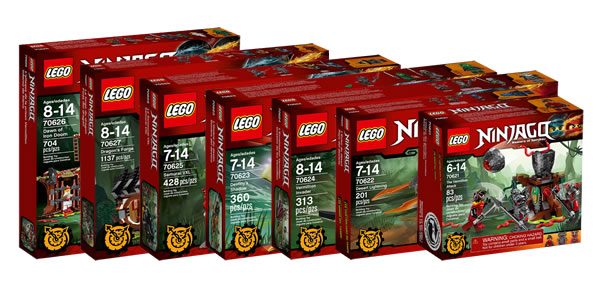 Nouveautés LEGO Ninjago 2017 : les visuels officiels